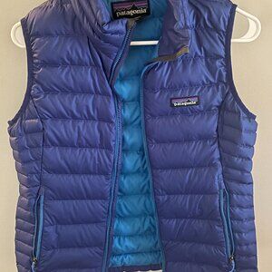 Patagonia Women's Blue Nano Puffer Vest Size Small